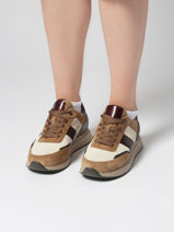 Sneakers Uit Leder Gabor Bruin women 20-vue-porte